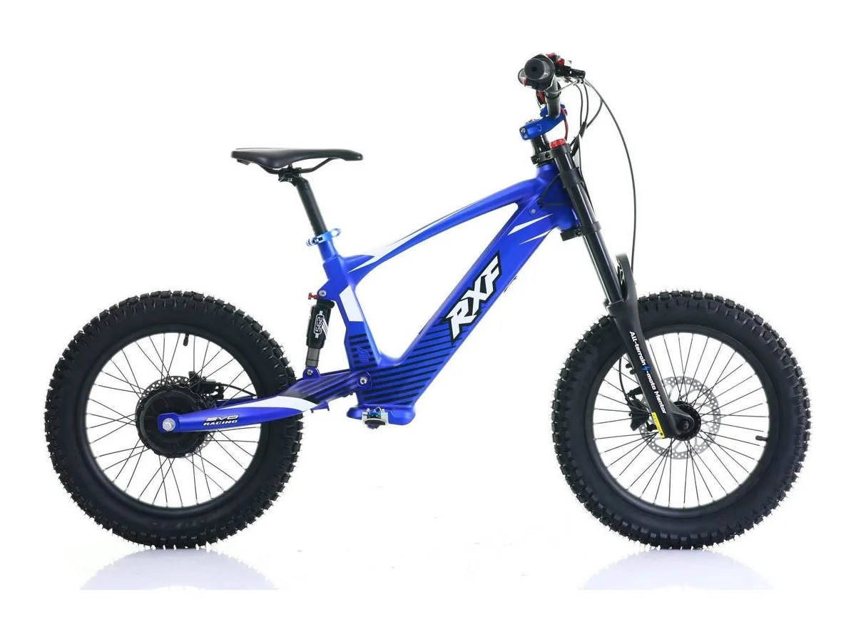 Apollo RXF EVO18 Blue E-BMX electric balance bike