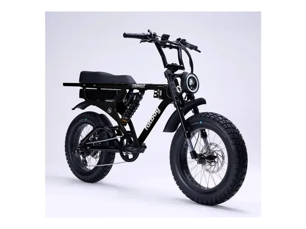 Fatboy - The Scrambler V2 E Bike - 52v 20ah fat tyre electric bike view 3